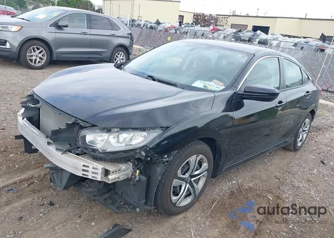 2017 Honda Civic Lx из США, поврежденный, VIN 2HGFC2F59HH573939